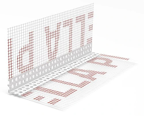 Straight PVC corner with mesh 3m