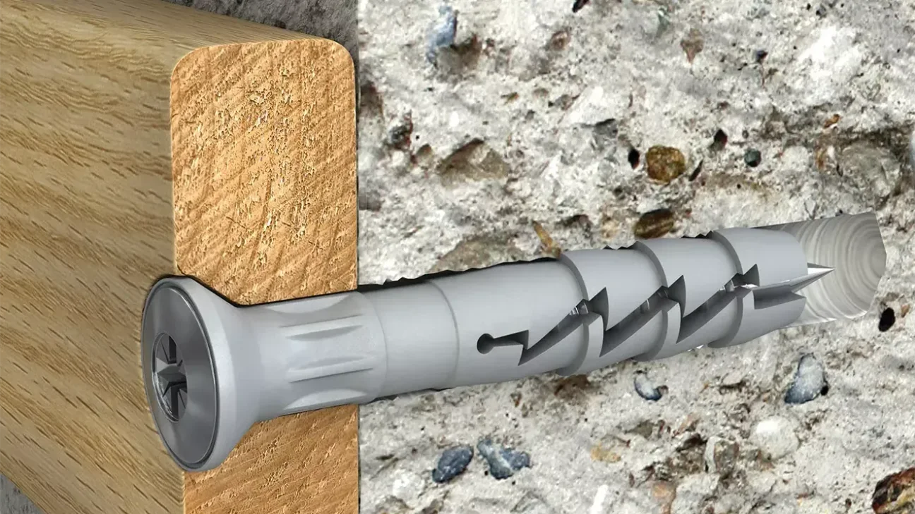 FX-L Kołek wbijany nylonowy szybkiego montażu z lejkiem