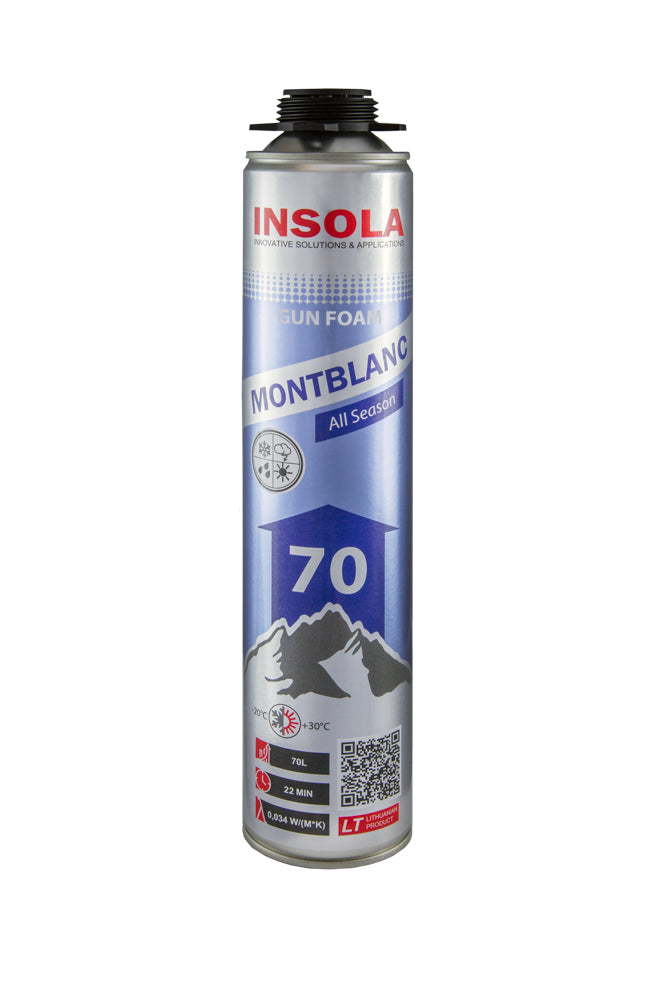 INSOLA pianka montażowa Montblanc All Season 870ml