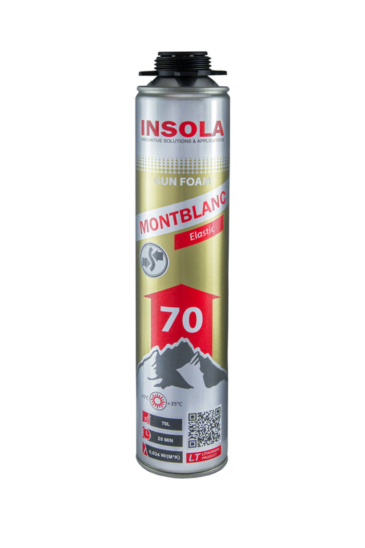INSOLA pianka montażowa Montblanc 70 ELASTIC 870ml