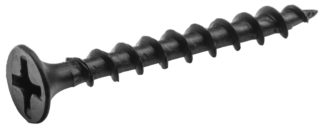 Phosphated plasterboard screw - wood