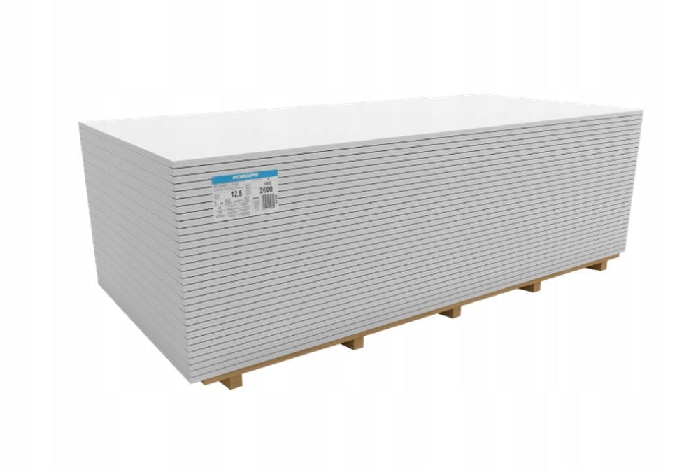 PŁYTA K-G zwykła 12,5mm Belgips 1200x2600