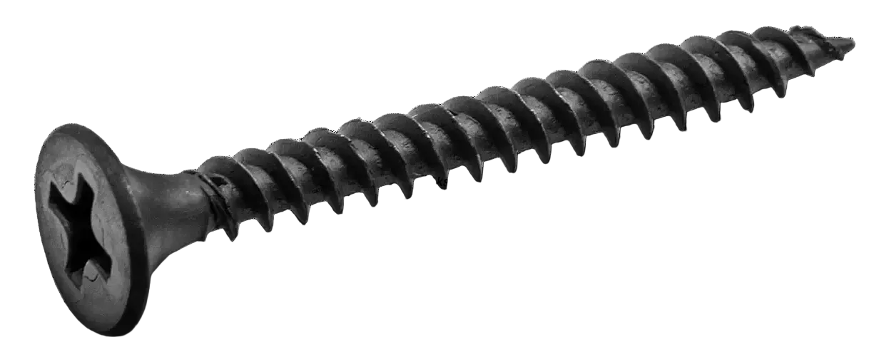 Phosphated plasterboard screw - metal